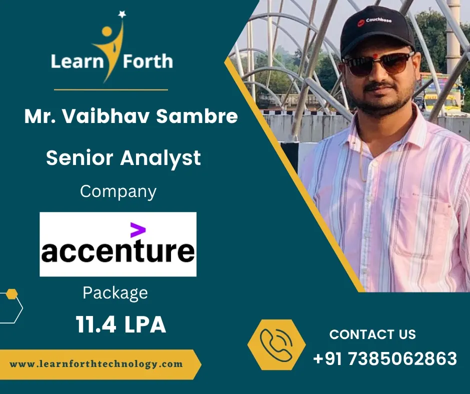 Success story of Mr. Vaibhav Sambre